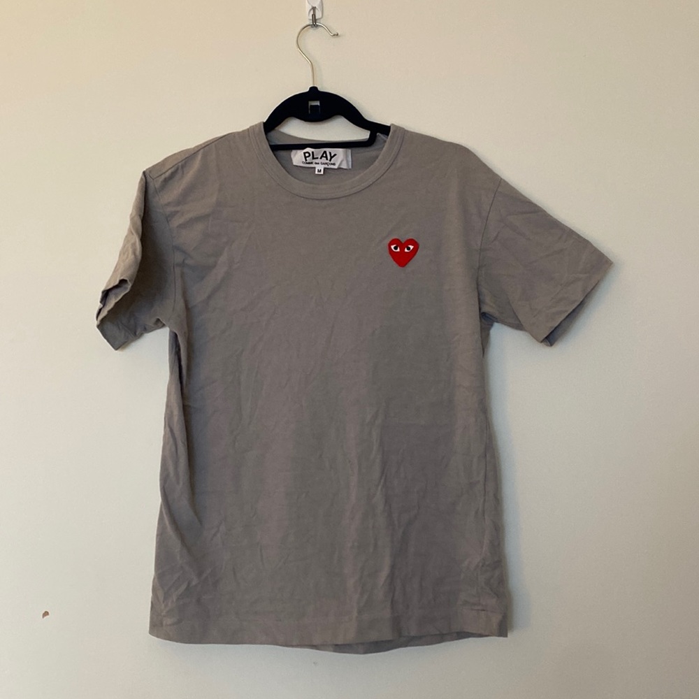 COMME DE GARÇON gray classic t-shirt